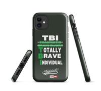 ILLTOCHILL TBI Étui rigide pour iPhone Traumatique Traumatic Brain Blessor Survivor