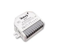 illuburg Contrôleur Variateur pour Bandes LED CCT RGB via Télécommande RF 2,4 GHz Bouton Poussoir 12V 24V Régulateur Actionneur de Variation Sans Fil