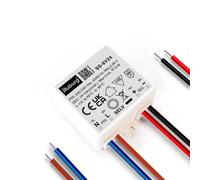 illuburg Transformateur LED 24V 6W Sans Scintillement Compact 52x43x21mm pour Lampe Bande de LED Bloc d'Alimentation Driver Power Supply