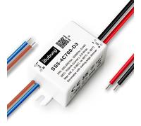 illuburg Transformateur LED Variable TRIAC 700mA Courant Constant 2W - 4W pour Lampe LED Bloc d'Alimentation Driver