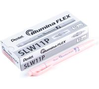 Illumina Flex Slw11p Surligneur Bi-Pointe Pastel, Orange, Lot De 10[Z451]
