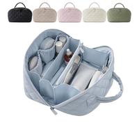 Illuminate Makeup Bag, Travel Makeup Bag, Petition Makeup Bags for Women (Blue)