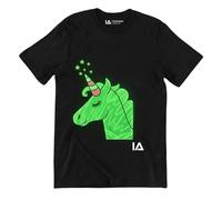 Illuminated Apparel T-Shirt Interactif Qui Brille dans Le(9-11 Ans, Licorne)