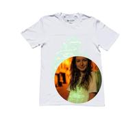 Illuminated Apparel T-Shirt Interactif Qui Brille dans Le (S, Blanc/Vert)