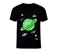 Illuminated Apparel T-Shirt Lumineux interactif Qui Brille dans Le Noir, Espace, 9-11 Ans