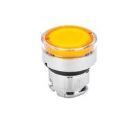 Illuminated Push Button Head for XB4 Metal Flush Red 22mm Spring NWPNLXEA(Gelb)