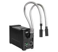 Illuminateur de Microscope à Fibre Optique Haute luminosité avec lumières LED à Double col de Cygne - Idéal