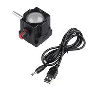 Illuminateur LED compact alimenté par USB réglable pour microscope biologique et inspection vidéo (B)