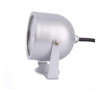Illuminateur LED infrarouge 850 nm pour vidéosurveillance, IP42, résistant aux intempéries, portée de 50 m, construction en aluminium argenté