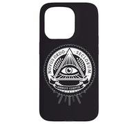Illuminati All sehendes Eye Conjuration Illusion Pyramide Coque pour iPhone 15 Pro