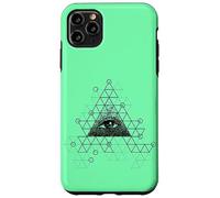 Illuminati confirmé Les sociétés secrètes L'œil Meme Coque pour iPhone 11 Pro Max