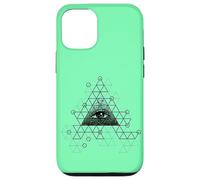 Illuminati confirmé Les sociétés secrètes L'œil Meme Coque pour iPhone 12/12 Pro