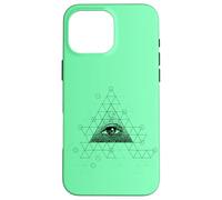 Illuminati confirmé Les sociétés secrètes L'œil Meme Coque pour iPhone 16 Pro Max