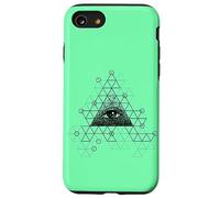 Illuminati confirmé Les sociétés secrètes L'œil Meme Coque pour iPhone SE (2020) / 7/8
