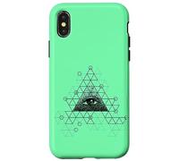 Illuminati confirmé Les sociétés secrètes L'œil Meme Coque pour iPhone X/XS