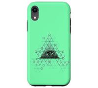 Illuminati confirmé Les sociétés secrètes L'œil Meme Coque pour iPhone XR