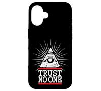 Illuminati Trust No One Coque pour iPhone 16