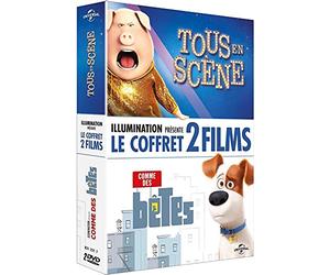 Illumination présente le coffret 2 films : Tous en scène + Comme des bêtes [Pack]