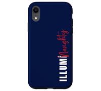 IllumiNaughty Funny Conspiracy Theory Illuminati Unisexe Coque pour iPhone XR