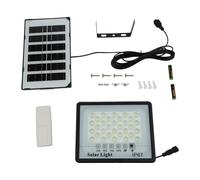 Illuminez vos allées et jardins en toute confiance. Découvrez la puissance de ces spots solaires fiables et extérieurs (100 W/128 LED)