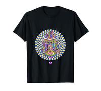Illusion d'optique graphique pour homme et femme T-Shirt