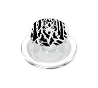 Illusion d'optique Loup caché dans la forêt PopSockets PopGrip pour MagSafe