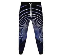 Illusion Optique Tourbillonnant Vortex 3D Imprimé Joggers Pantalon Femmes/Hommes Cool Nouveauté Poche Sweatpants Entraînement Sport Bas