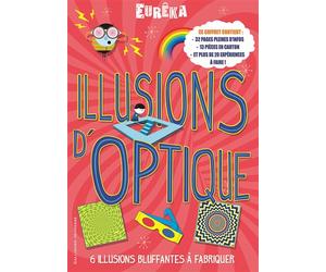 Illusions d'optique 6 illusions bluffantes à fabriquer - John Kirkwood - Gallimard jeunesse - Boîte ou accessoire - Document jeunesse dès 9 ans
