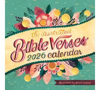 Illustrated Bible Verses Wall Calendar 2026