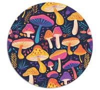 Illustration 1000 Pièces Puzzle Rond Jeu Éduchatif Défi Jouets Cadeau Unique pour Adultes Et Enfants 1000pcs (67.5x67.5cm)