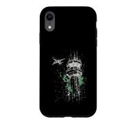 Illustration Abstraite de la Tour de contrôle du trafic aérien Coque pour iPhone XR