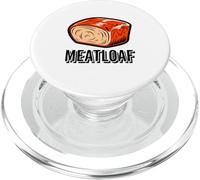 Illustration Amusante pour Les Amateurs de Pain de Viande PopSockets PopGrip pour MagSafe