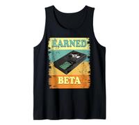 Illustration analogique rétro Earned Beta d'escalade Débardeur