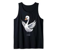 Illustration Animale d’Un Cygne Dansant Débardeur