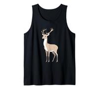 Illustration Animale Symbolique Cerf Débardeur