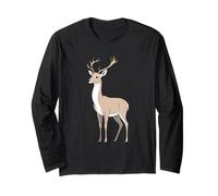 Illustration Animale Symbolique Cerf Manche Longue
