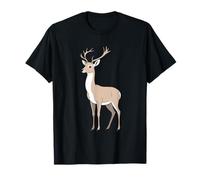 Illustration Animale Symbolique Cerf T-Shirt