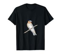 Illustration Aquarelle d'hirondelle Grange - Nature Oiseau T-Shirt Graphique avec Valeur