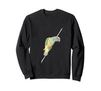 Illustration Aquarelle Perroquet du Sénégal Sweatshirt