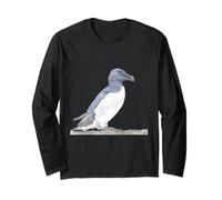 Illustration Aquarelle Razorbill - Oiseau de mer côtier Manche Longue