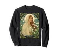 Illustration Art Nouveau St Brigid Sweatshirt