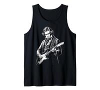 Illustration Artistique de Guitare électrique Beethoven Débardeur