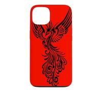 Illustration Artistique Phoenix Noir Rising from The Ashes Coque pour iPhone 13