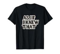 Illustration « As If I Knew That Speech » T-Shirt