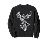 Illustration Blanche Phoenix Rising from The Ashes Sweatshirt