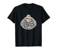 Illustration botanique Confortable It's Always Tea Time T-Shirt