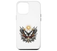 Illustration botanique du Soleil Papillon Mystique Coque pour iPhone 12 Pro Max