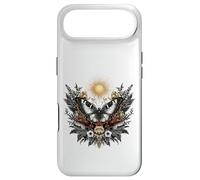 Illustration botanique du Soleil Papillon Mystique Coque pour iPhone Air