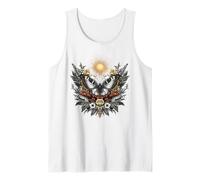 Illustration botanique du Soleil Papillon Mystique Débardeur