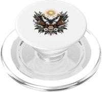 Illustration botanique du Soleil Papillon Mystique PopSockets PopGrip pour MagSafe
